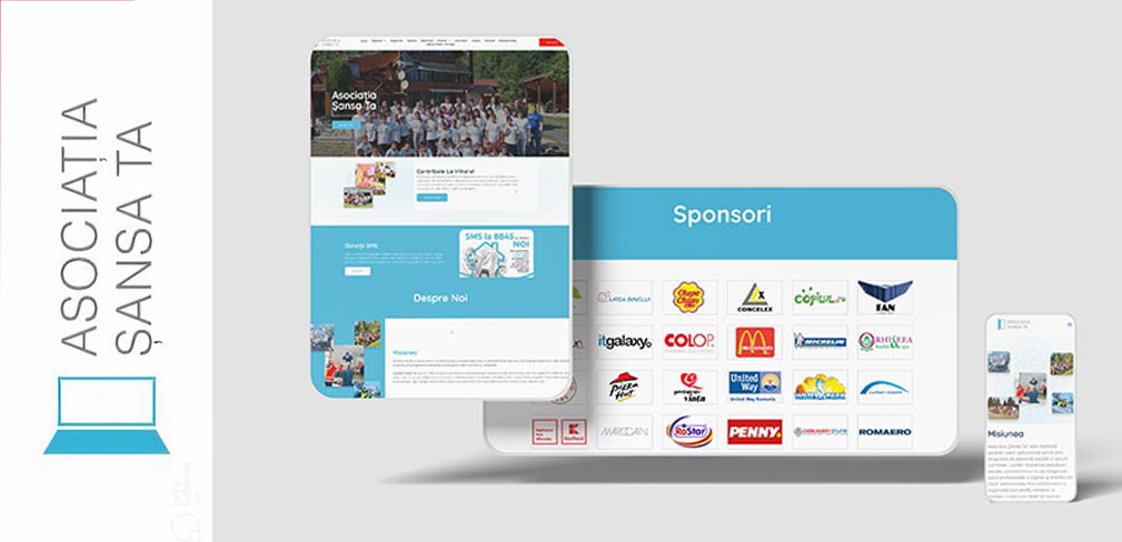 2web design site asociatie organizatie fundatie